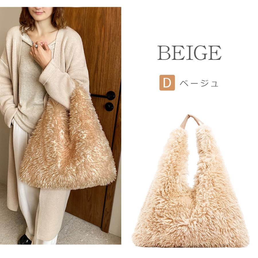 トートバッグ ファー バッグ エコバッグ レディース ファー