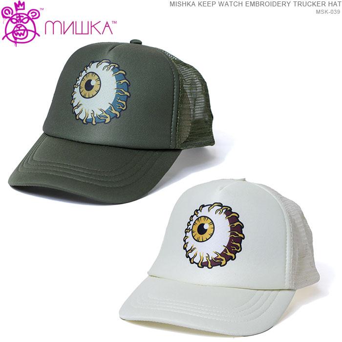 MISHKA 月末クーポン配布中/ ミシカ キャップ mishka メッシュキャップ 