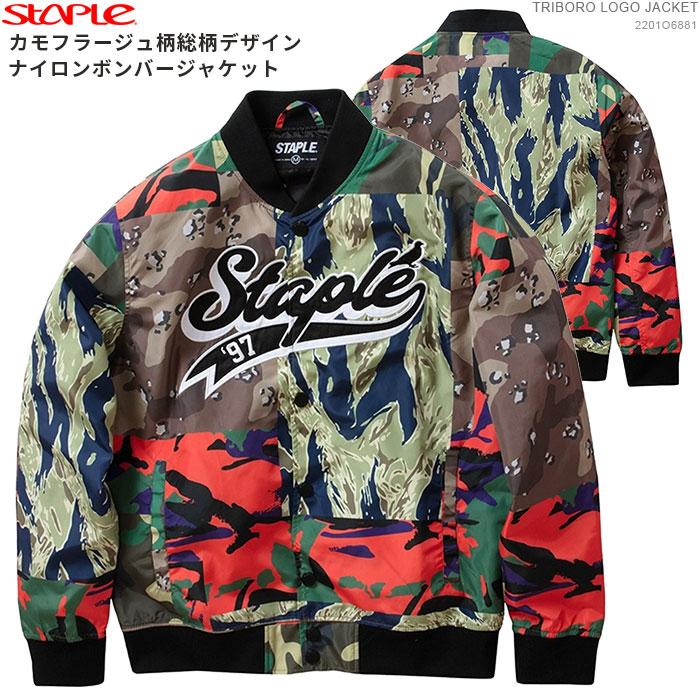 staple クーポン配布中/送料無料/ STAPLE ボンバージャケット 
