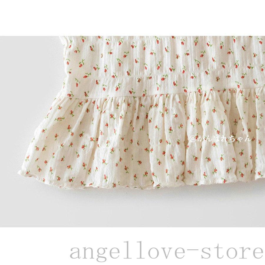 ベビー服 女の子 春 夏 キッズ服 66 73 80 90 100cm カバーオール ロンパース ノースリーブ おしゃれ 安い 可愛い 子供服 お出かけ 出産祝い プレゼント 富士研磨 通販 Yahoo ショッピング