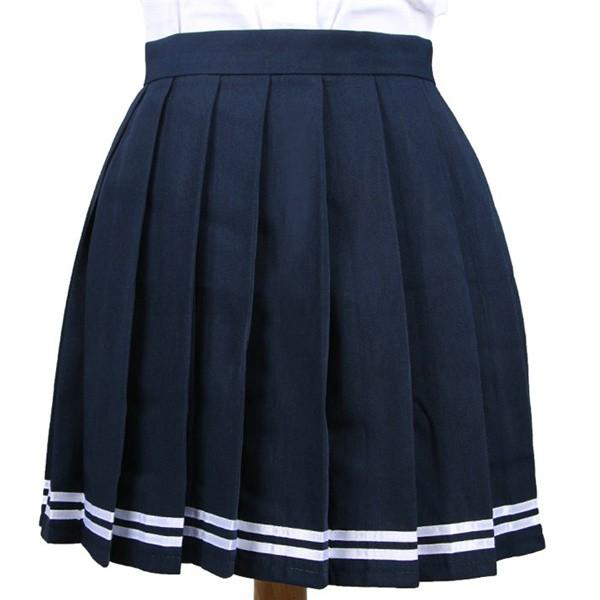 超安い スカート 女子高生 制服 ももクロ セーラー服 コスチューム コスプレ コス チェック プリーツ 衣装 宴会 余興売れ筋