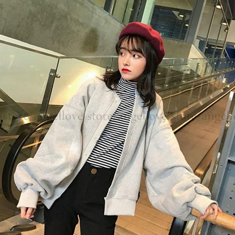 ジャケット レディース 春 21新品 バルーン パフスリーブ 長袖 ドロップショルダー ゆったり スウェット 裏起毛 無地 トップス ブルゾン ジャンパー アウター bc170 富士研磨 通販 Yahoo ショッピング