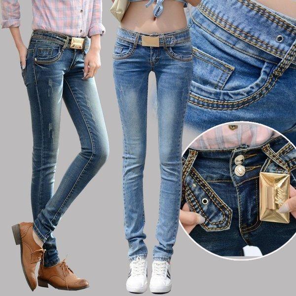 デニムパンツ ペンシルパンツ Befirpa スキニーパンツ レディース ストレッチ レギンス ローライズ ロング丈ボトムス ジーンズ Gパン 人気ブランドを