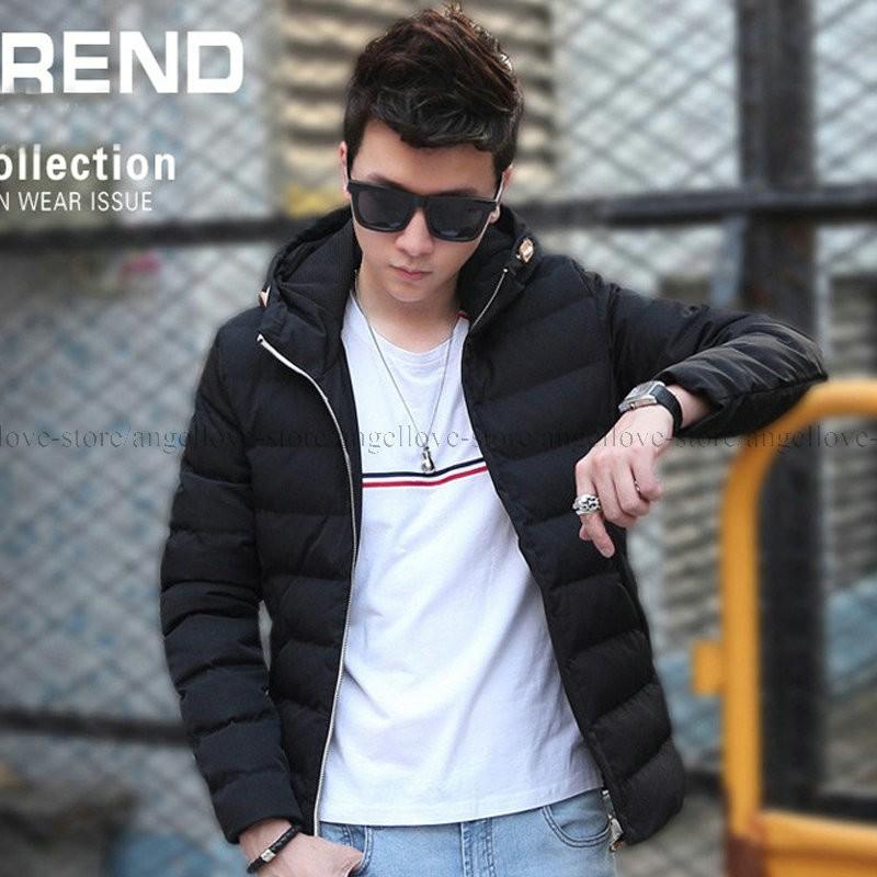 年末年始セール 中綿ダウンジャケット コート ブルゾン ダウンコート 軽暖 フードジャケット アウター メンズ 防寒着 厚手 あたたか 冬新作 ふるさと割