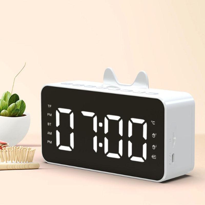 新生活 プレゼント 安い 目覚まし時計 置き時計 電波 おしゃれ 北欧 デジタル プレゼント 電波 Bluetooth5 0 スピーカー 目覚まし時計 起きれる 高音質 Lf6 富士研磨 通販 Yahoo ショッピング