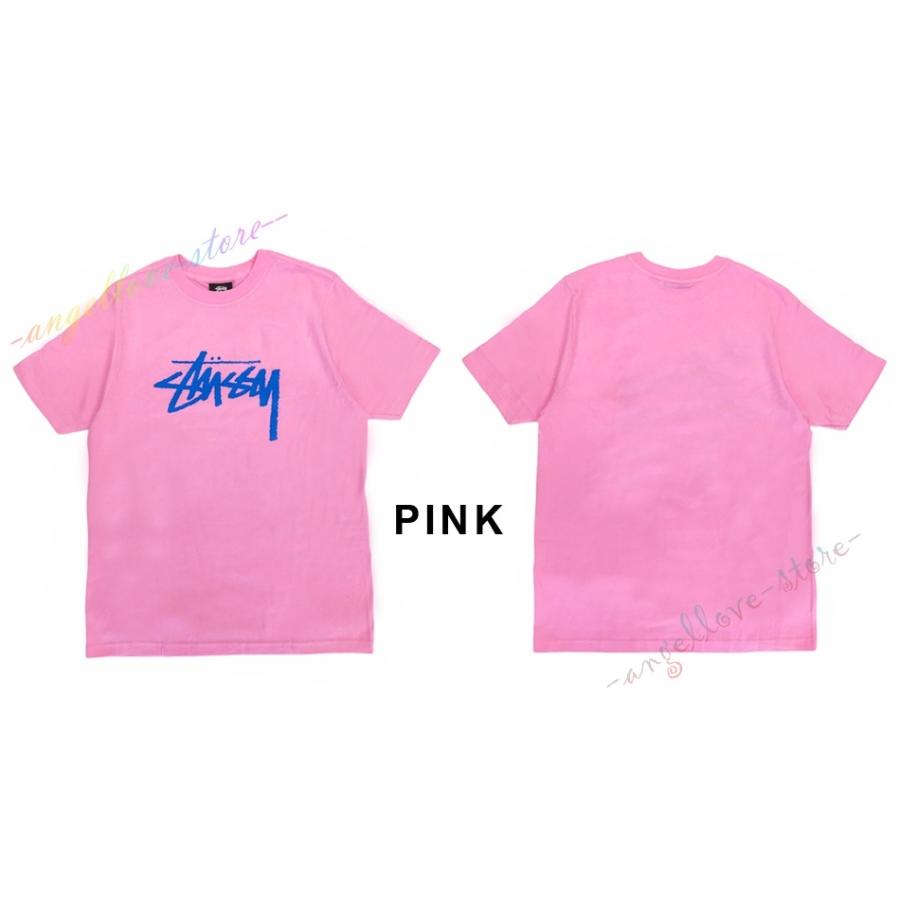 お得セット ストックロゴ 半袖 Tシャツ Stussy ステューシー レディース Stock Xs S M L Tee 五分 七分袖 商品到着後 レビューをもらう 書かない Michiganestateplanning Com