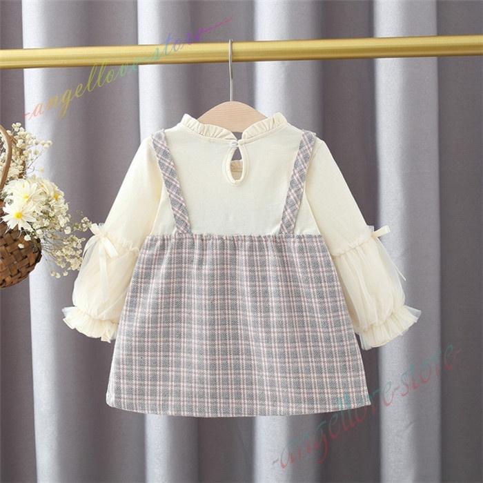 ベビー服 女の子 秋冬 ワンピース 長袖 子供服 女の子 ワンピース キッズ ワンピース 可愛い 幼稚園 通園|angellove-store|05