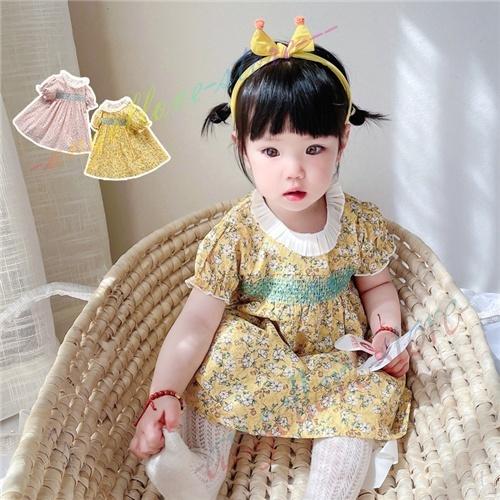 ワンピース 半袖 女の子 ベビー服 カバーオール 子供服 綿 春 夏 出産祝い 新生児 赤ちゃん かわいい 贈り物 ワンピース 在庫切れの際 メールで連絡後キャンセル 了承済み