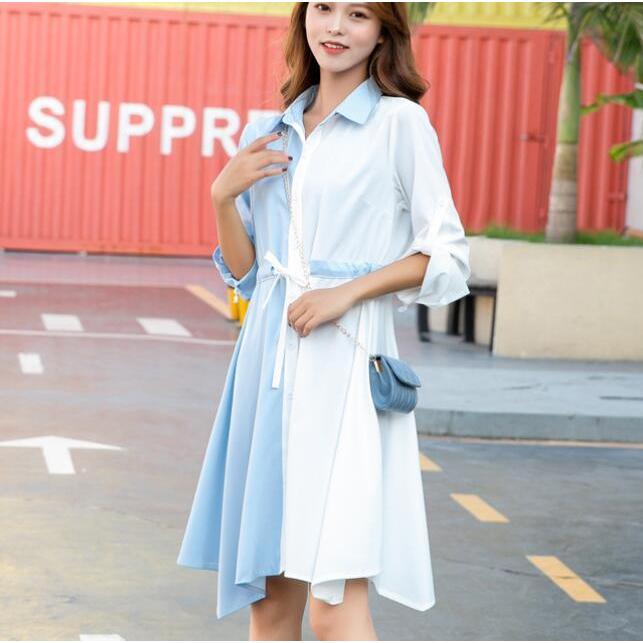 リボン シャツワンピース 白 ノースリーブ ミニ丈 春夏フレアワンピース Aライン ミニワンピ 通勤 オフィス Ol きれいめ Rxxpyh4p081 富士研磨 通販 Yahoo ショッピング