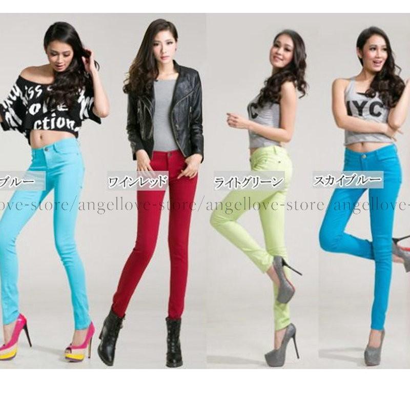 スキニー パンツ 白 パンツ 透けない 美脚 カラースキニー ボトムス ストレッチ パギンス 無地 レギンス レディース Rxxpyh4p0 富士研磨 通販 Yahoo ショッピング