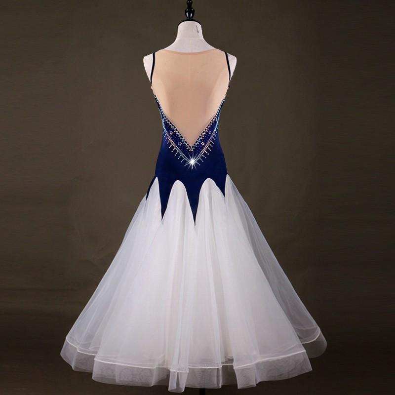 社交ダンス衣装 ワルツダンス服 社交ダンスドレス ステージ衣装 舞台服 ワルツ 大きい裾 タンゴ服 ダンス衣装 スポーツ ダンス、バレエ E1826617776(16252円)