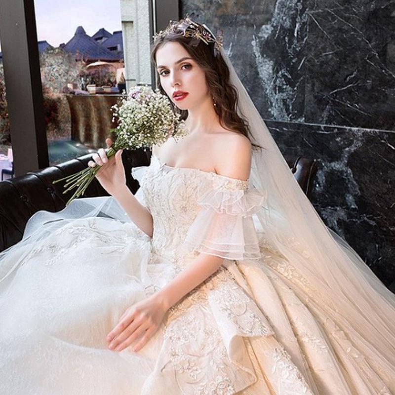ウェディングドレス 結婚式 大きいサイズ 袖あり パーティー 花嫁 ドレス 姫系 披露宴 ロングドレス イブニングドレス 二次会 ブライダル :wsjysT8evedress40:富士研磨 - 通販 - Yahoo!ショッピング ウェディングドレス 結婚式 大きいサイズ 袖あり パーティー 花嫁 ドレス 姫系 披露宴 ロングドレス イブニングドレス 二次会 ブライダル :wsjysT8evedress40:富士研磨 - 通販 - Yahoo!ショッピング