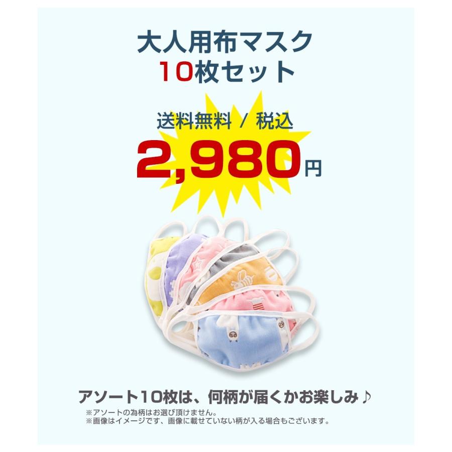 2 3日以内に発送 マスク 洗える 大人用 10枚セット 布 6層ガーゼ マスク 防寒 繰り返し 使える 男女兼用 痛くなりにくい 紫外線対策 通気性 メール便y Al 水着専門店エンジェル ルナ 通販 Yahoo ショッピング