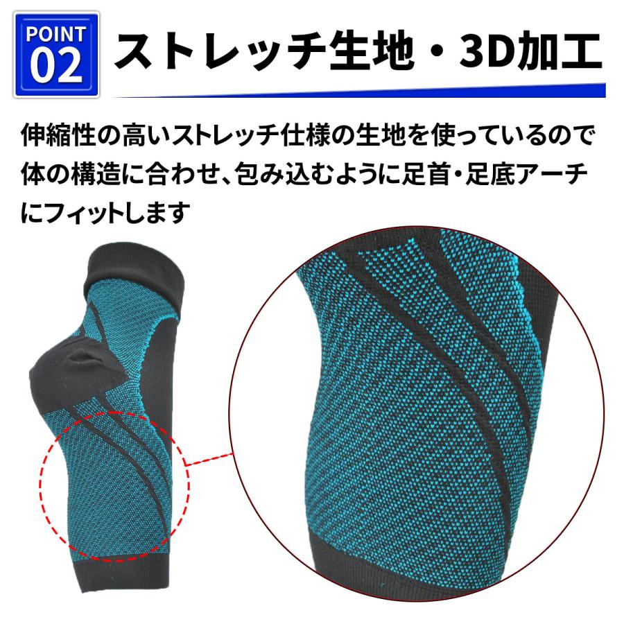 足首サポーター 捻挫 固定 足首 サポーター 足底筋膜炎 扁平足 足首固定保護 医療用 スポーツ用｜angelmoon｜07