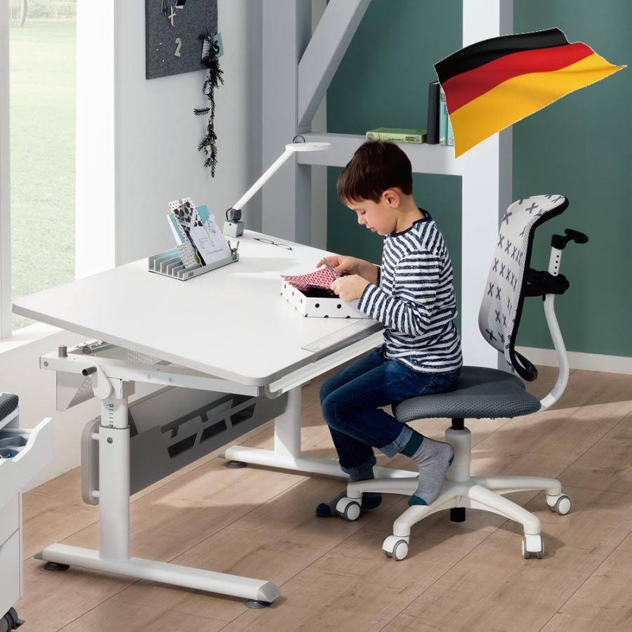 輸入学習机 天板が傾斜する学習デスク ドイツPAIDI社の傾斜デスク