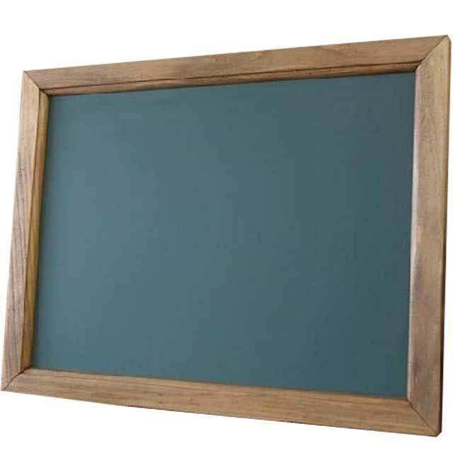 グリーンボード 黒板 アンティークブラウン 35×2×45cm メッセージボード 木製 ひのき ハンドメイド  受注製作｜angelsdust