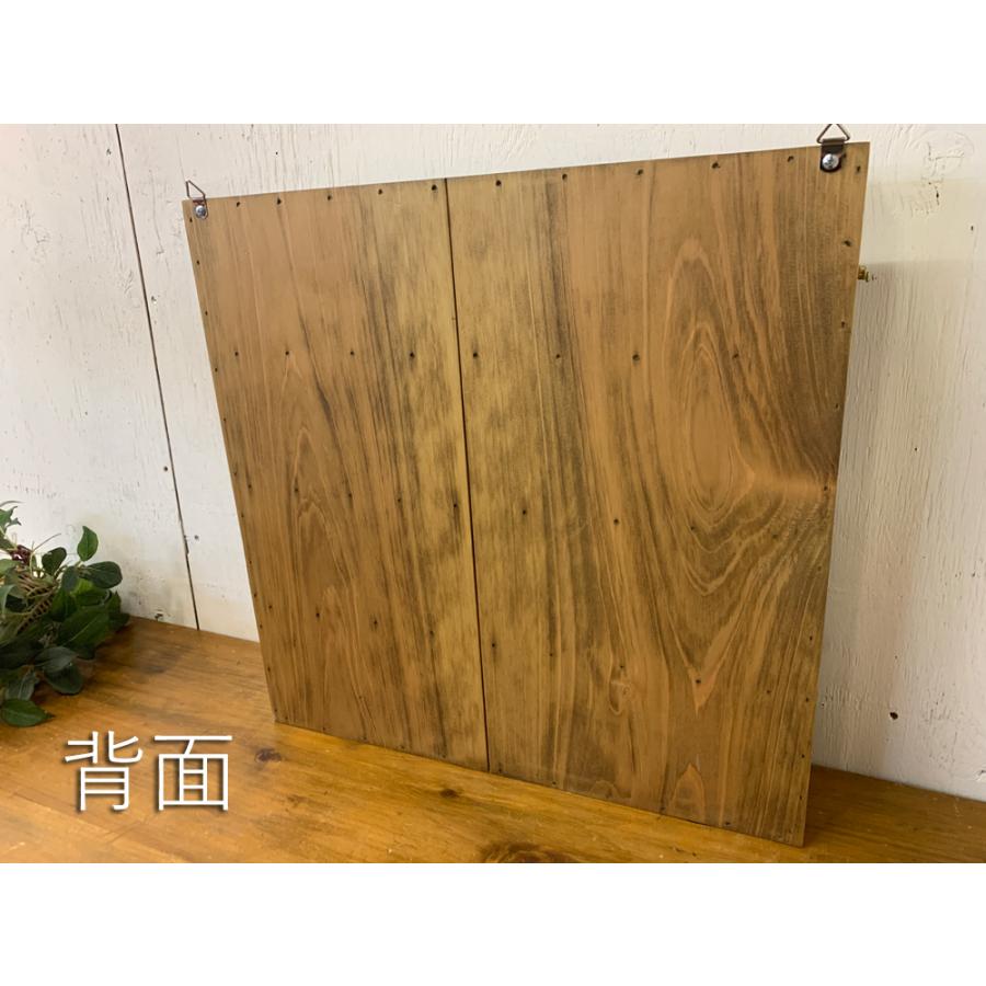 コレクションケース 透明ガラス 棚板三枚 アンティークブラウン 40×7