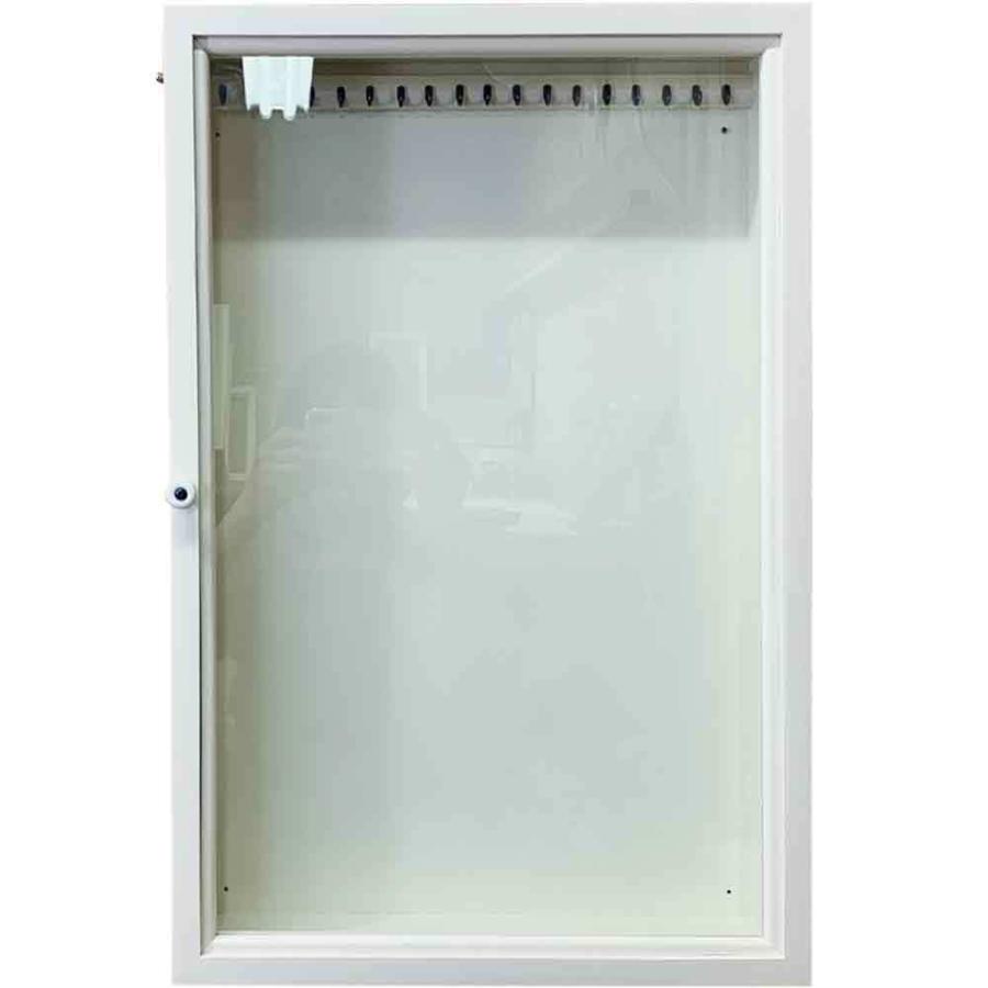 アンティーク ガラス扉ディスプレイケース ホワイト アンティーク ガラス扉ディスプレイケース ホワイト