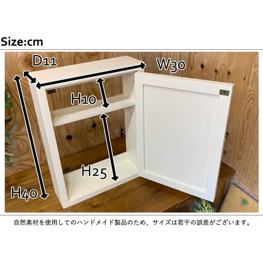 キャビネット 二段仕様 背板なし 木製扉 ニッチ用埋め込みタイプ 30 11 40cm アンティークホワイト 木製 ひのき ハンドメイド 受注製作 Toilet エンジェルズ ダスト 通販 Yahoo ショッピング
