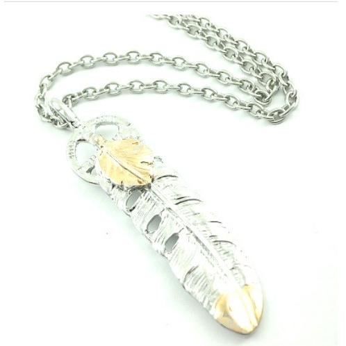 ゴローズ好きに サークルドッキングフェザーネックレス 芸能人愛用モデル ゴールド 羽根 Mn 113 Mn 113 エンジェルショコラ 通販 Yahoo ショッピング