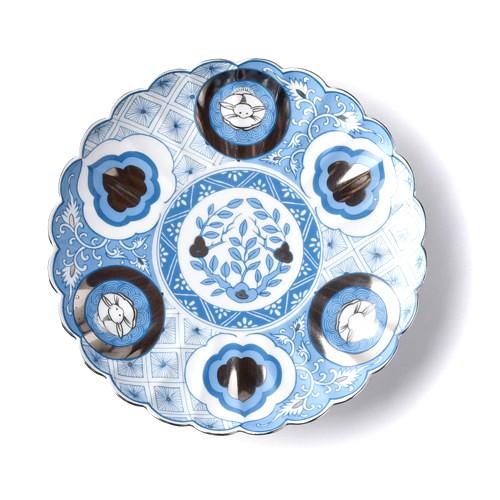 ギフト 和食器 かわいい Kotohogu 昴 18cm皿 Ai 藍色 青 波佐見焼 大皿 中皿 丸皿 おしゃれ 母の日 ギフト 敬老の日 ギフト パーティー 返品交換不可 c513 天使のドレス屋さんヤフー店 通販 Yahoo ショッピング