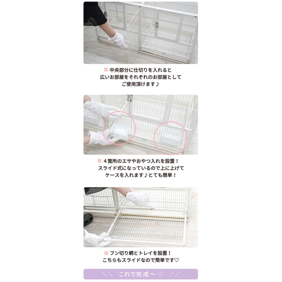 Amigo ホワイト ケージ ロック付き:フェレット用 【楽天市場