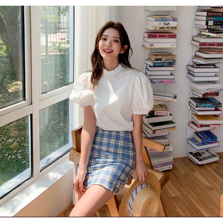 レディース スカート チェック タイトスカート レディース パープル 紫 黒 白 水色 韓国 返品交換不可 エンジェルローブヴィセ ヴィセ Visee Lj017 天使のドレス屋さんヤフー店 通販 Yahoo ショッピング