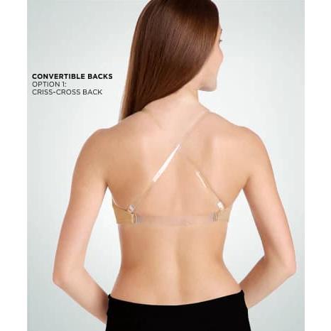 大人 アンダーウェア バレエ用品 BodyWrappers 283 ブラ カップ無し