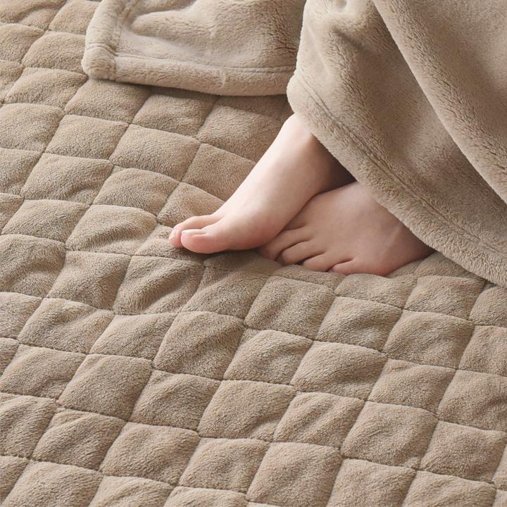 敷きパッド シングル ベッドパッド 伝説の毛布 マイクロファイバー bon moment ボンモマン【送料無料】 | bon moment | 16