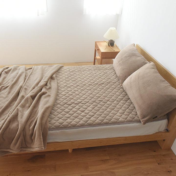 敷きパッド シングル ベッドパッド 伝説の毛布 マイクロファイバー bon moment ボンモマン【送料無料】 | bon moment | 19