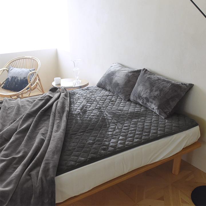 敷きパッド セミダブル 伝説の毛布 マイクロファイバー bon moment ボンモマン【送料無料】 | bon moment | 12