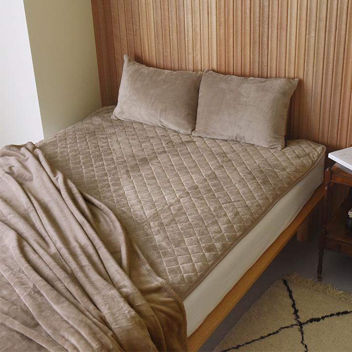 敷きパッド セミダブル 伝説の毛布 マイクロファイバー bon moment ボンモマン【送料無料】 | bon moment | 13