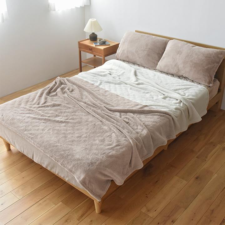 ブランケット 毛布 セミダブル 伝説の毛布 マイクロファイバー bon moment ボンモマン 【送料無料】 | bon moment | 12