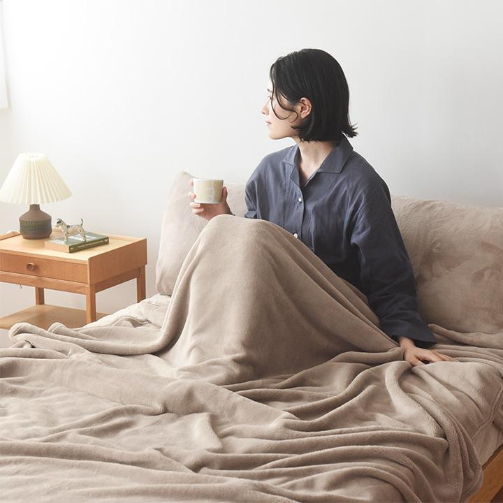 bon moment（ボンモマン） ブランケット 毛布 セミダブル 伝説の毛布