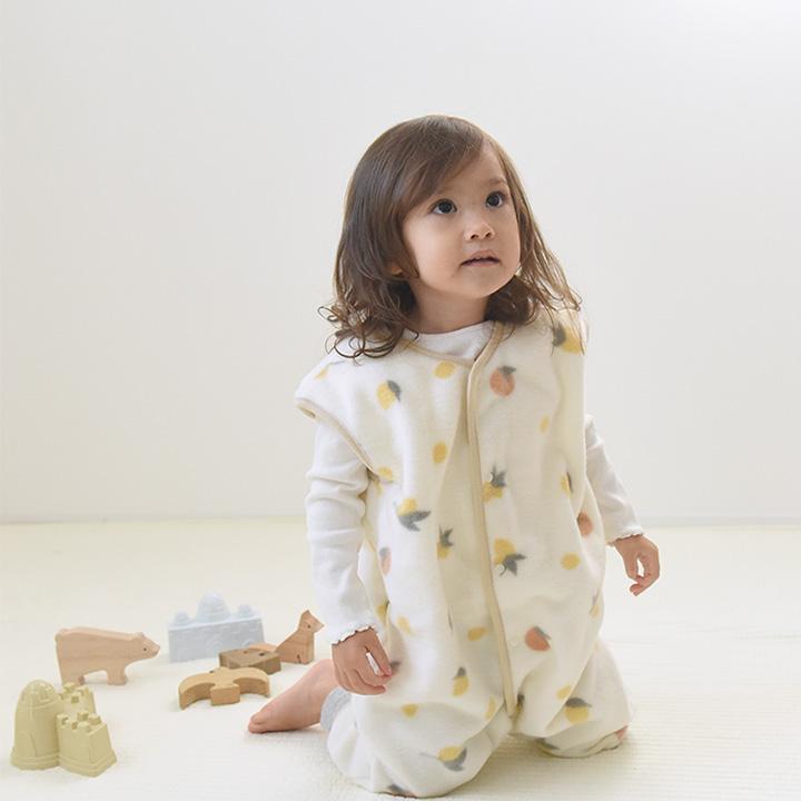 スリーパー 冬 キッズ 赤ちゃん 日本製 暖かい フリーススリーパー 寝相が悪くても安心 yrh kukka ja puu クッカヤプー【送料無料】 | kukka ja puu | 15