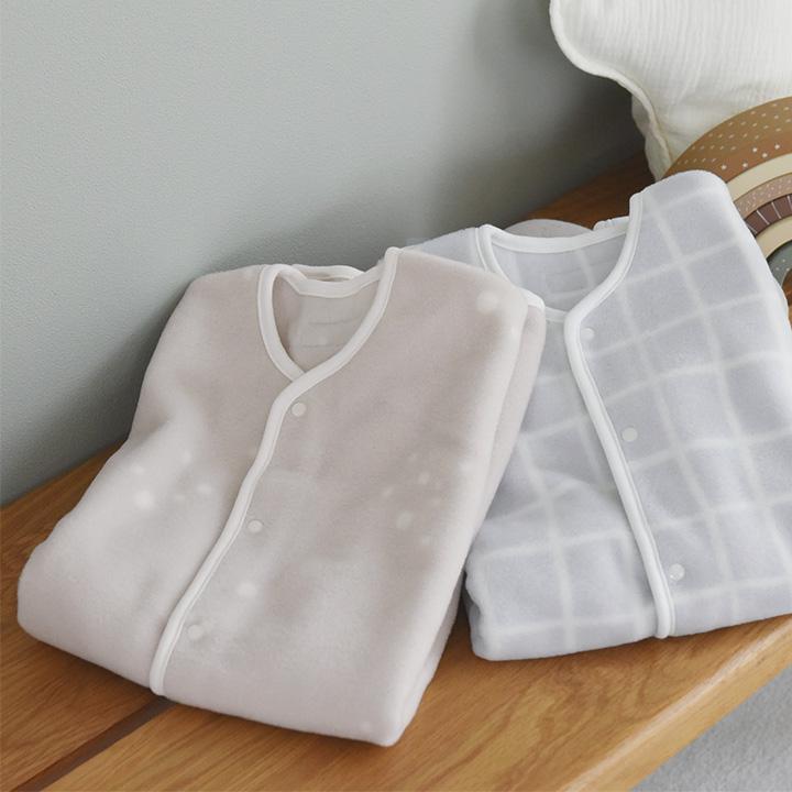 スリーパー 冬 キッズ 赤ちゃん 日本製 暖かい フリーススリーパー 寝相が悪くても安心 yrh kukka ja puu クッカヤプー【送料無料】 | kukka ja puu | 03