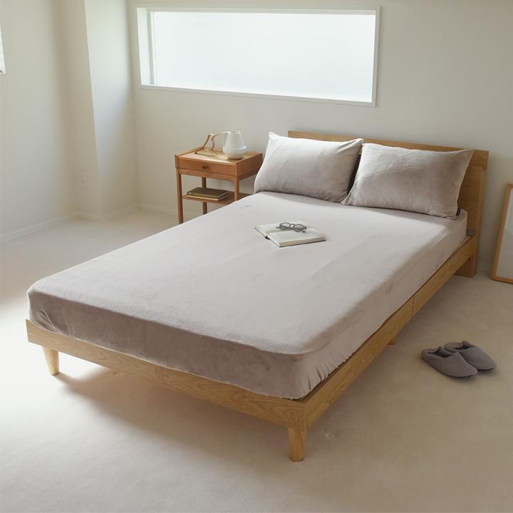 とろける ボックスシーツ シングル セミダブル ダブル うっとりなめらかパフ  bon moment ボンモマン | bon moment | 17