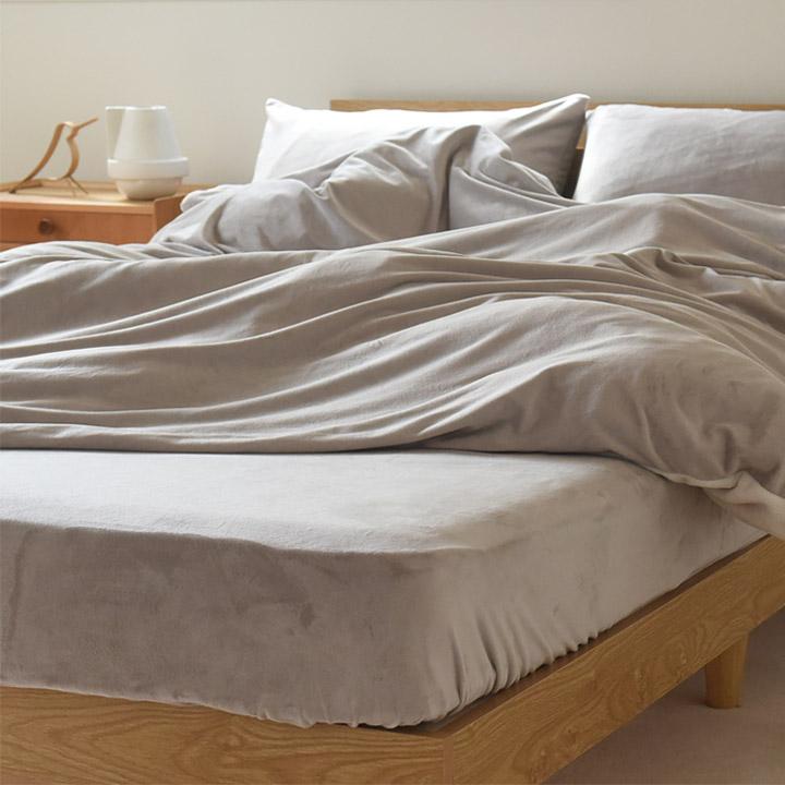 とろける ボックスシーツ シングル セミダブル ダブル うっとりなめらかパフ  bon moment ボンモマン | bon moment | 19