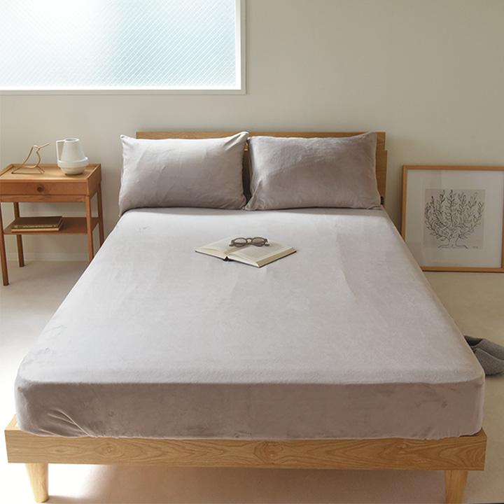 とろける ボックスシーツ シングル セミダブル ダブル うっとりなめらかパフ  bon moment ボンモマン | bon moment | 02
