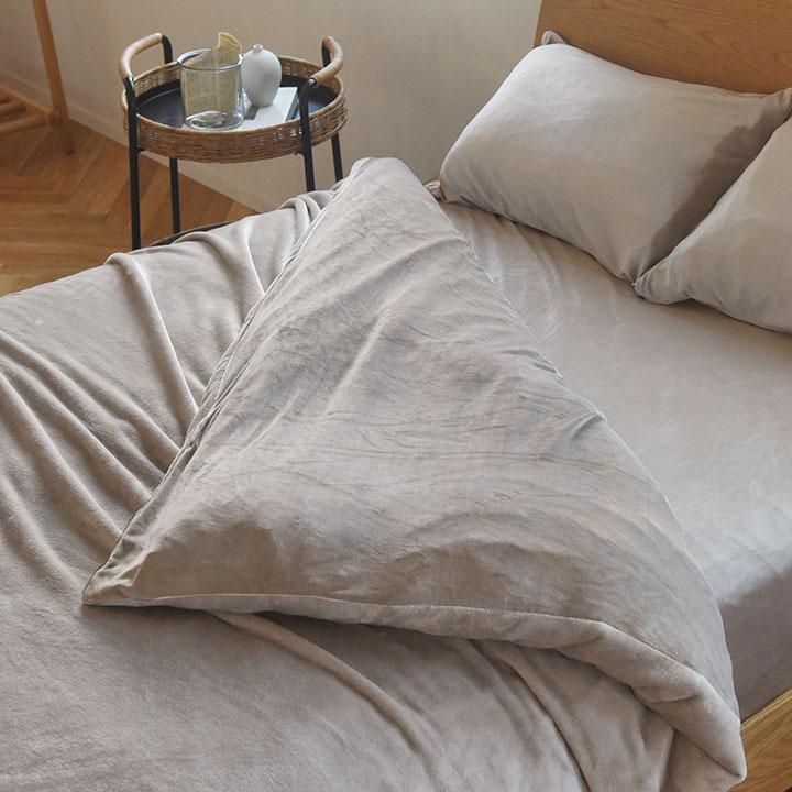 1秒で虜 とろける 掛け布団カバー ダブル 冬 布団を包める 毛布 暖かい かけふとん うっとりなめらかパフ yrh bon moment ボンモマン | bon moment | 19