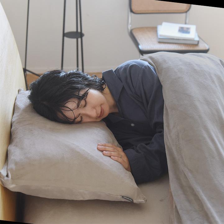bon moment（ボンモマン） 枕カバー 43×63 冬 暖かい うっとりなめらか