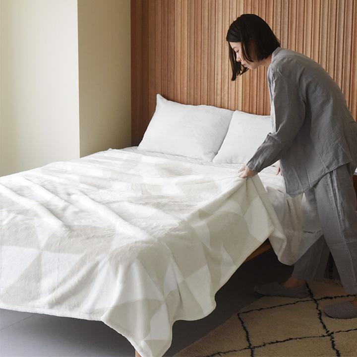 ブランケット 毛布 ダブル 伝説の毛布 ボリュームタイプ bon moment ボンモマン 【送料無料】 | bon moment | 18