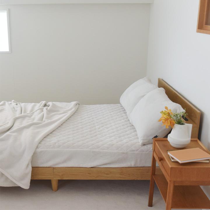 ボックスシーツ シングル 敷きパッド 吸湿発熱綿入り 伝説の毛布 bon moment ボンモマン 【送料無料】 | bon moment | 15