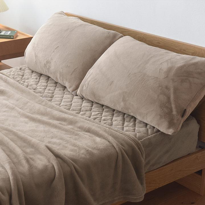 枕カバー ピローケース マイクロファイバー 毛布 洗える bon moment ボンモマン | bon moment | 19