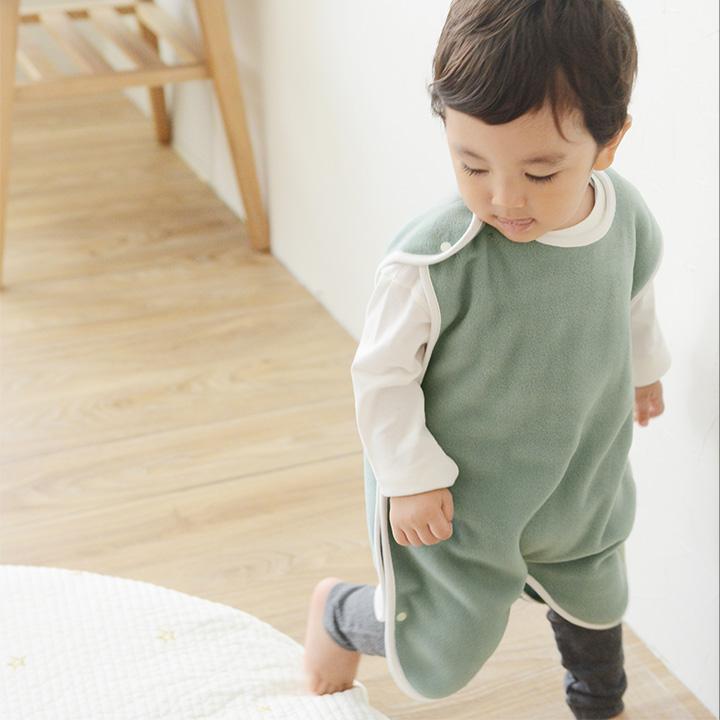 スリーパー 冬 フリーススリーパー 赤ちゃん 横開きタイプ 日本製 kukka ja puu クッカヤプー【送料無料】ｙｒｈ | kukka ja puu | 17