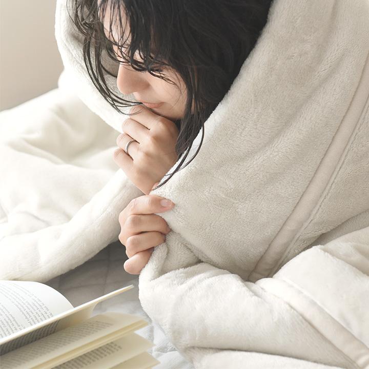 毛布 ダブル 暖かい 厚手 6層毛布 NASA宇宙服に使用素材 エアロゲル入り 伝説の毛布 yrh bon moment ボンモマン【送料無料】 | bon moment | 01