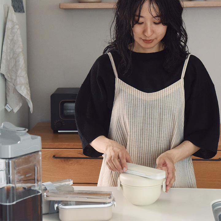 bon moment ワンピみたいな キャミソールエプロン コットン 軽量／ボンモマン【送料無料】 | bon moment | 17