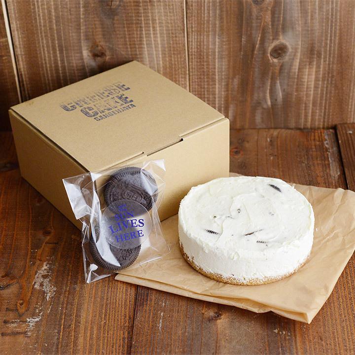 オレオの生クリームチーズケーキ12cmホール Cafe The Sun Lives Here 送料無料 アンジェ 通販 Paypayモール