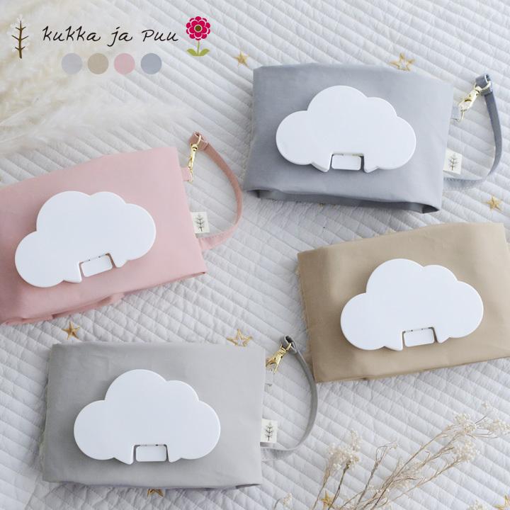 雲シルエット おしりふきケース Kukka Ja Puu クッカヤプー