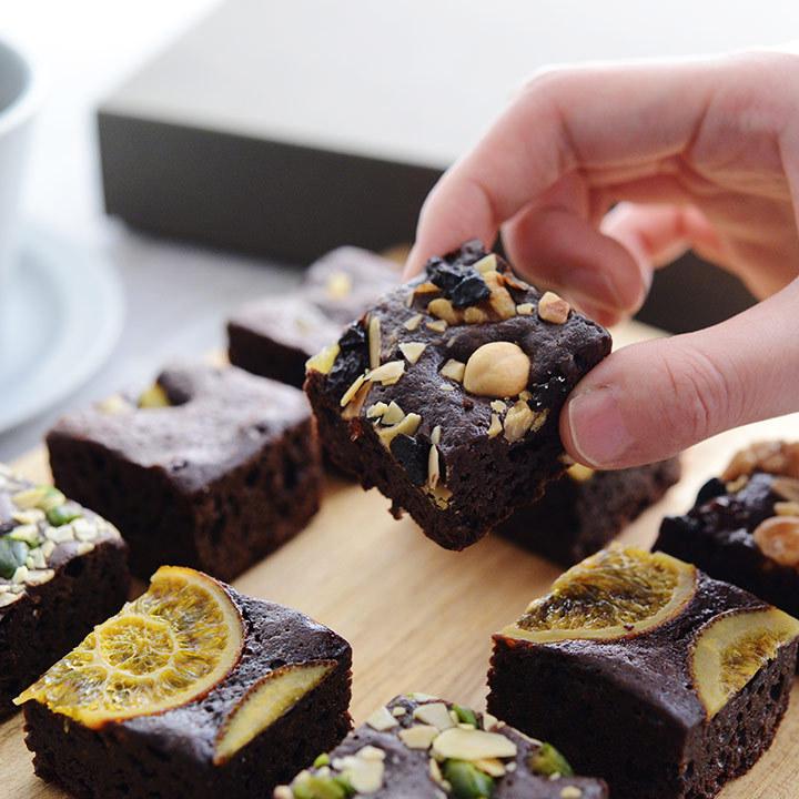 ホシフルーツ ナッツとドライフルーツの贅沢ブラウニー ９個【送料無料】 | ブランド登録なし | 04